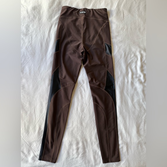 PE Nation brown & black sports bra & leggings set S - Picture 9 of 16